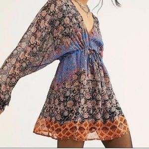 Free People Big Dipper Mini Dress